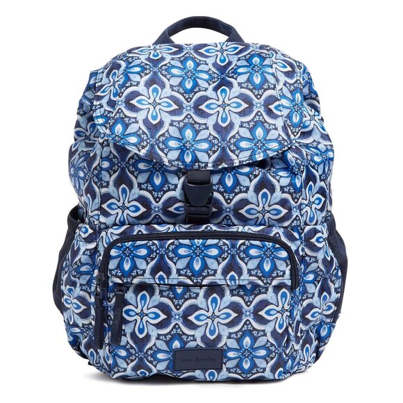 Vera Bradley Campus Daytripper Backpack in Raindrop Medallion/NWT - Picture 1 of 13